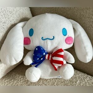 Hello Kitty And Friends Patriotic Cinnamoroll Plush 7.5 Inch